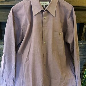 Yves Saint Laurent Men's Lavender Dress Shirt